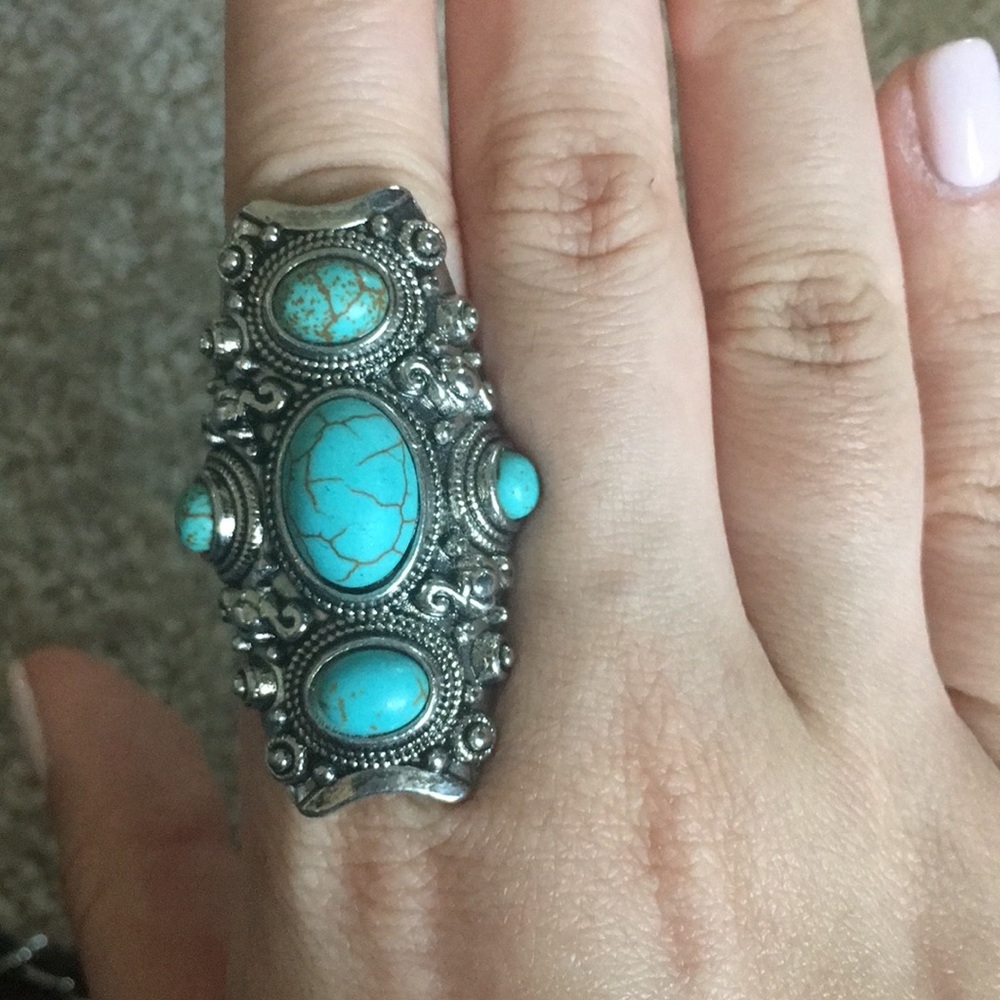 Turquoise Statement Ring